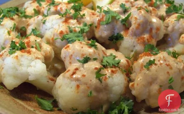 Florzinhas de couve-flor com curry (doce e picante)