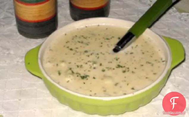 Sopa de couve-flor cremosa favorita de Adam