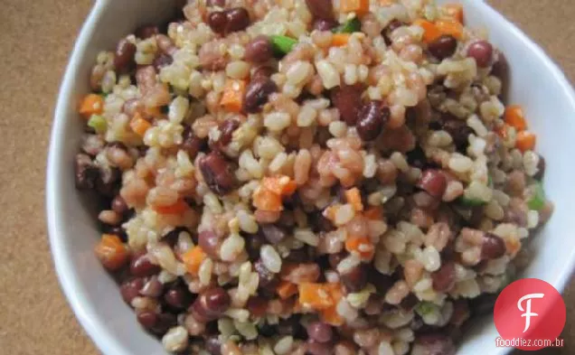 Feijão Adzuki, Salada De Cevada De Arroz Integral