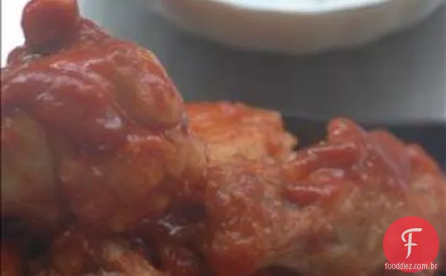 Frango De Búfalo Com Melhor Molho De Queijo Azul