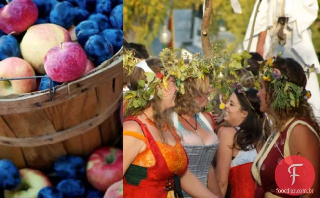 Como celebramos o outono (e um para cidra-repolho refogado e maçãs)