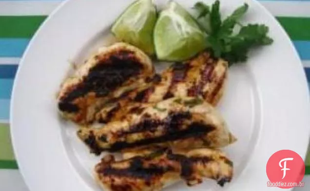 Asas De Frango Assadas Com Mel E Limão