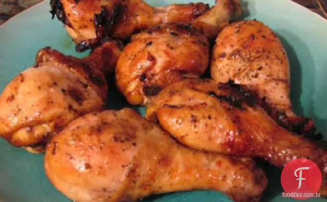 Delicioso Fácil Asiático Grelhado Baquetas