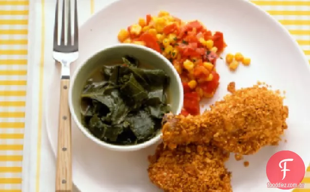 Cornflake-Frango Assado Com Crosta