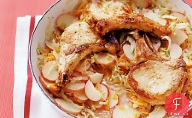 Carne De Porco Assada E Repolho