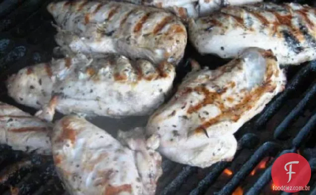 Frango Assado Marinado Italiano