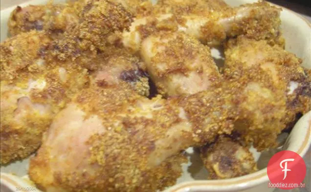 Marinada de manteiga de maçã para frango