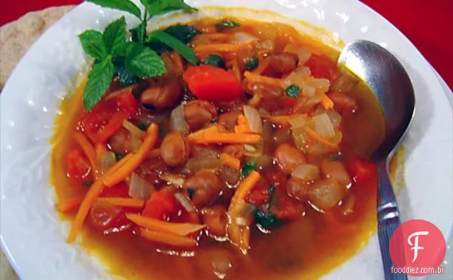 Sopa De Feijão Egípcio (Ful Nabed )