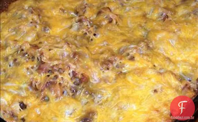 Caçarola de arroz e feijão da Maz