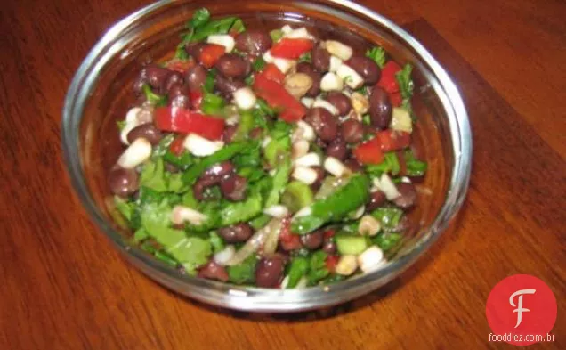 Salsa de milho e Feijão Preto (Sem tomate)