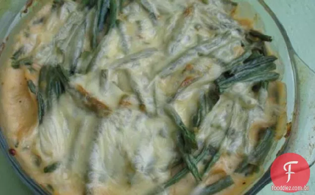 Feijão Verde Gratinado