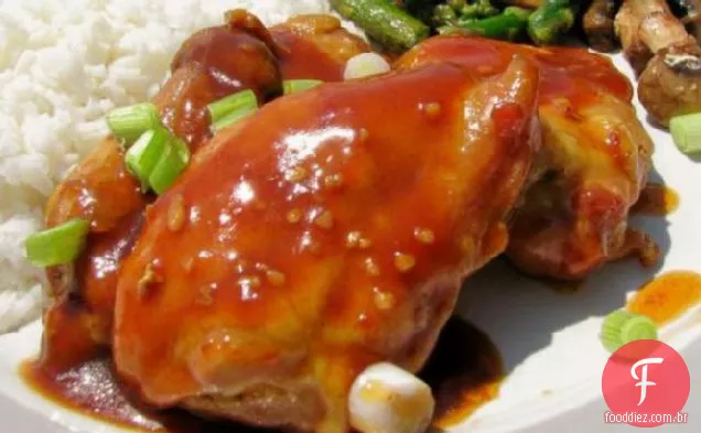 Coxas De Frango Asiáticas