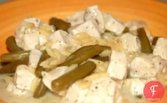 Lemony Chicken & Orzo