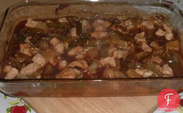 Crock Pot frango agridoce