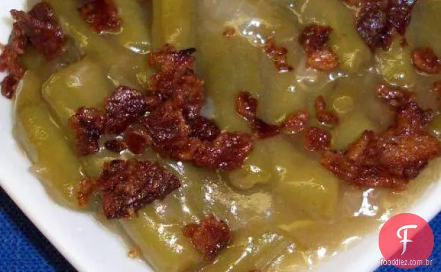 Feijão verde em molho de Cerveja