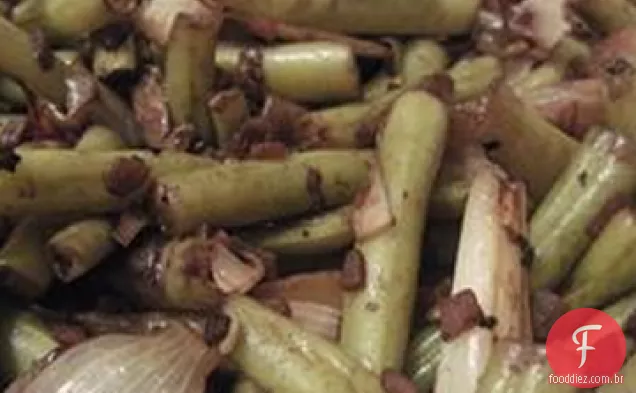 Salada De Feijão Verde Balsâmico