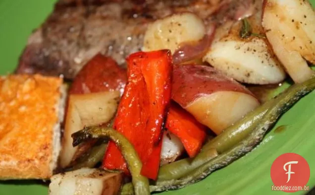 Excelente Prato De Batata/Vegetais