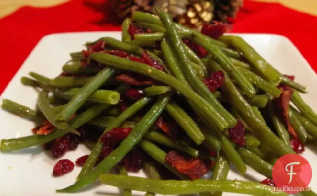 Feijão De Férias Com Cranberries