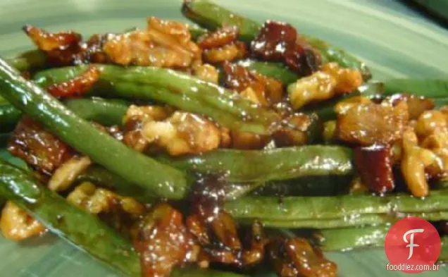 Bacon-Feijão Verde Noz