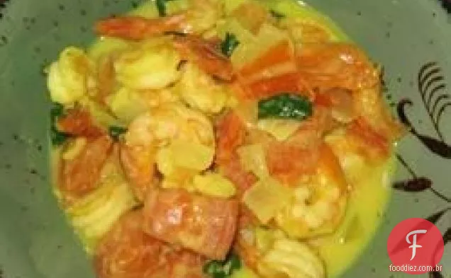 Hambúrgueres De Camarão Tailandês