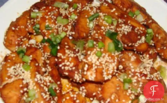 Licitações De Frango Com Gergelim Pegajoso