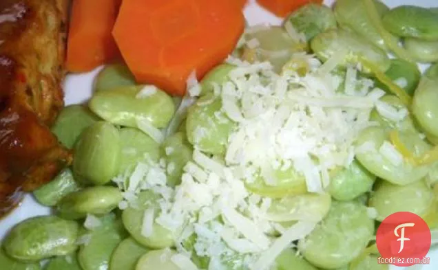 Feijão Limão Com Parmesão