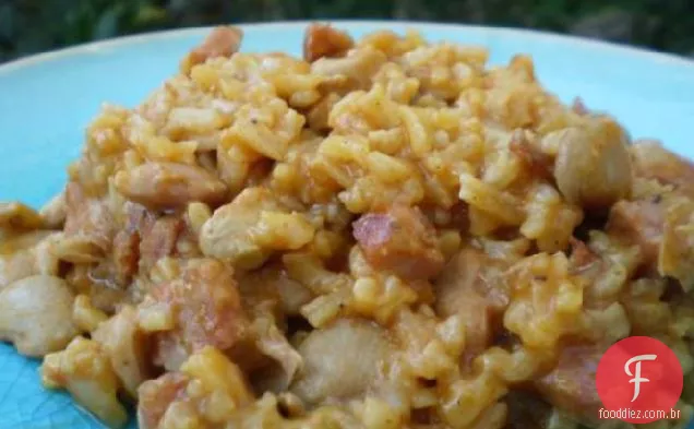 Ensopado de feijão e Salsicha Cabo-verdiano (Jagacida)
