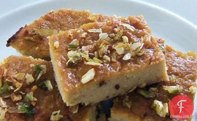 Bolo De Feijão Mungo Com Leite De Coco