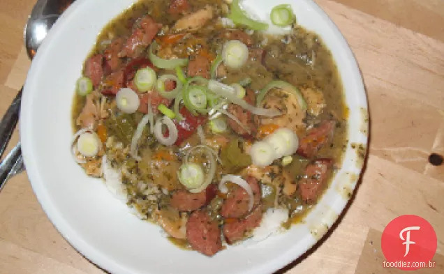 Frango & Salsicha Gumbo