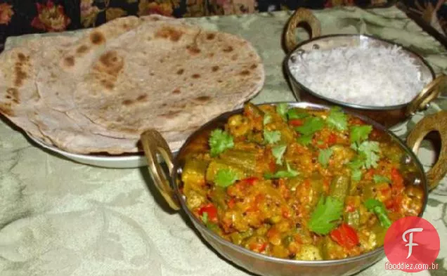 Charishma muito gostoso Bhindi Masala