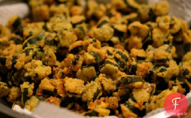 Massa De Cerveja Quiabo Frito