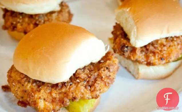 Receita De Sliders De Filé De Frango
