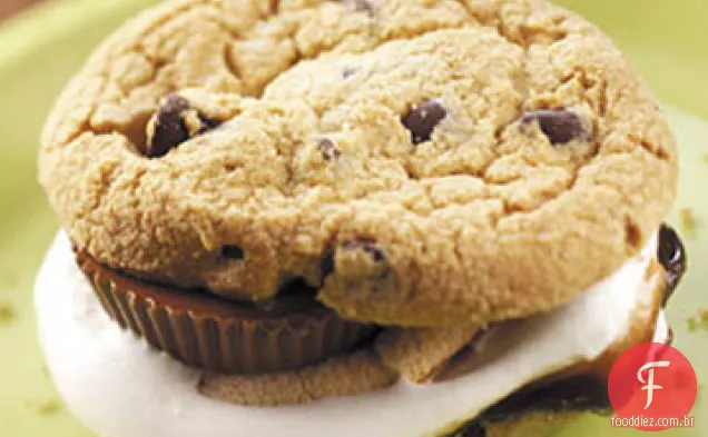 Manteiga de amendoim S'mores