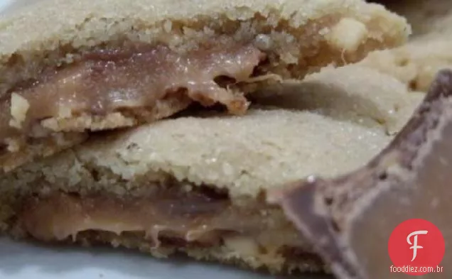 Biscoitos Rolo De Manteiga De Amendoim