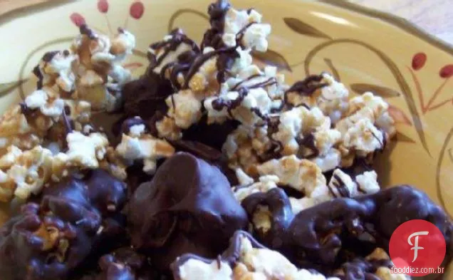 Chocolate Coberto Pipoca (Boy Scouts Copycat) Caramelo Milho