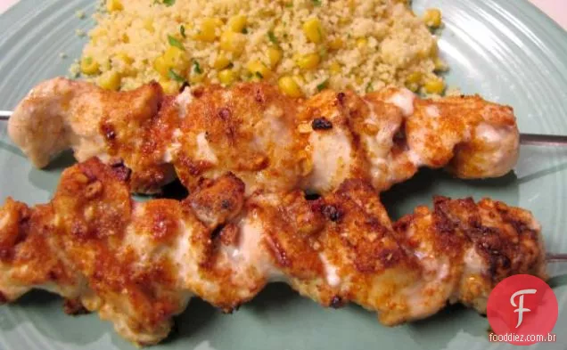 Suya (Espetos De Frango Nigeriano)