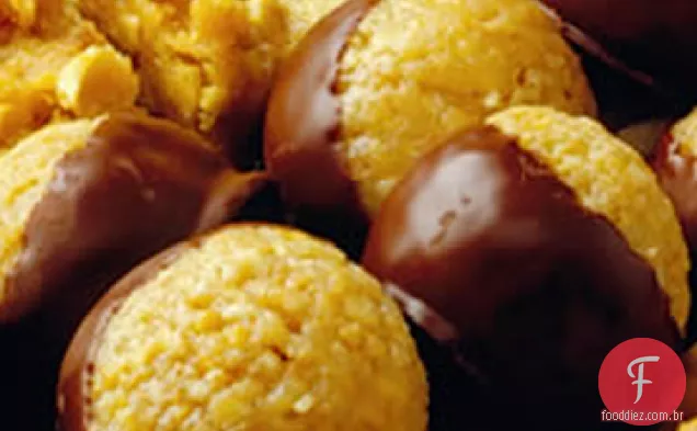 Bolas De Amendoim Caramelo