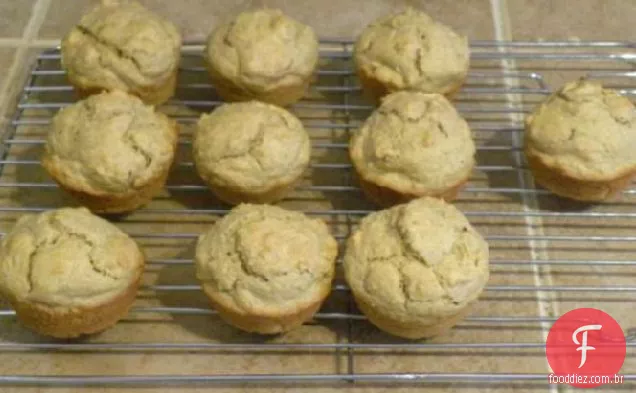 Muffins De Manteiga De Amendoim