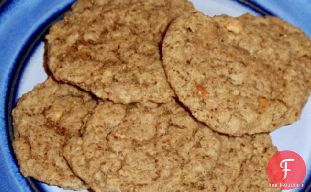 Biscoitos De Manteiga De Amendoim Com Baixo Teor De Gordura