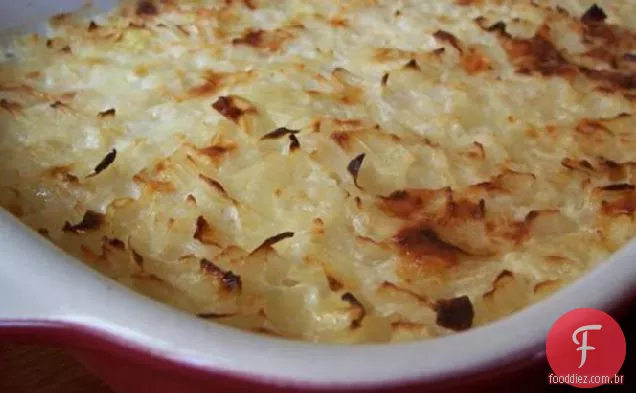 Caçarola de cebola e arroz Vidalia