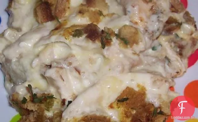 Caçarola de frango e recheio