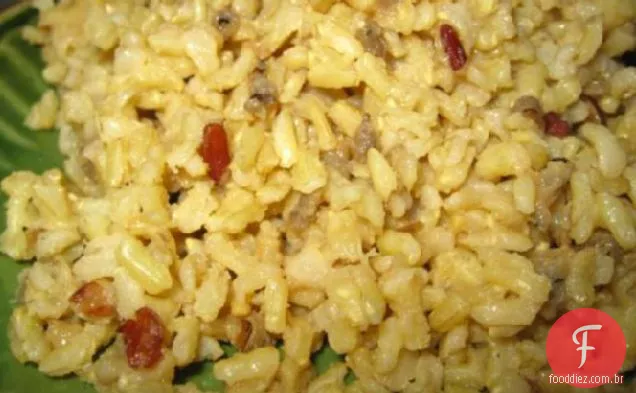 Arroz Marrom E Selvagem Com Sabor De Baía