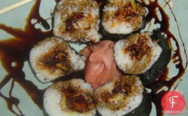 Tipos de rolos de Sushi