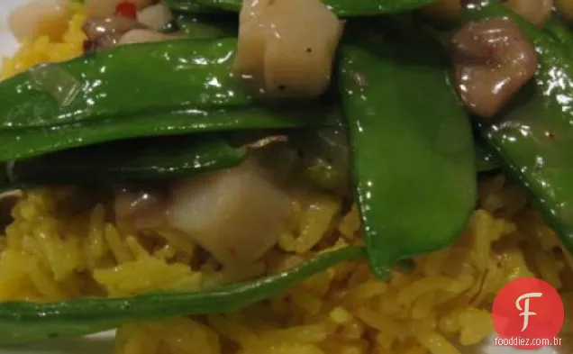 Mistura De Arroz Amarelo Açafrão