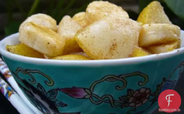 Uma Porção Asiática Salada De Frutas