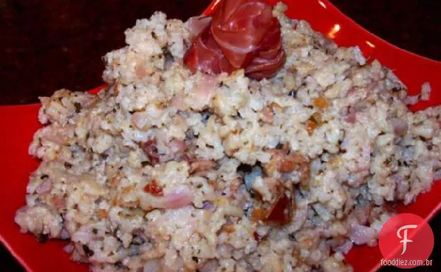 Risoto Mouselin (arroz e Prato Prosciutto)