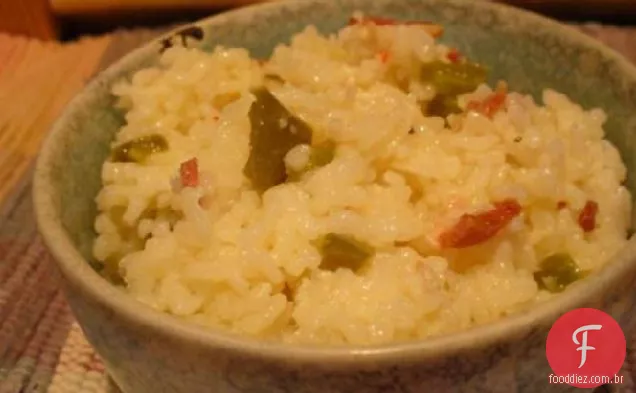Arroz Franco Italiano Com Carne De Porco