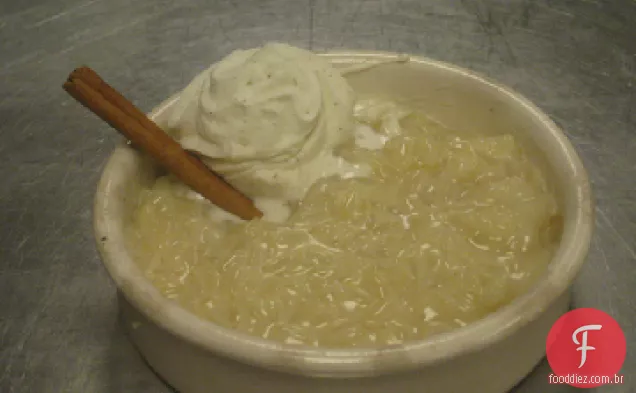 Atole De Arroz (Pudim De Arroz Mexicano / Arroz Con Leche)