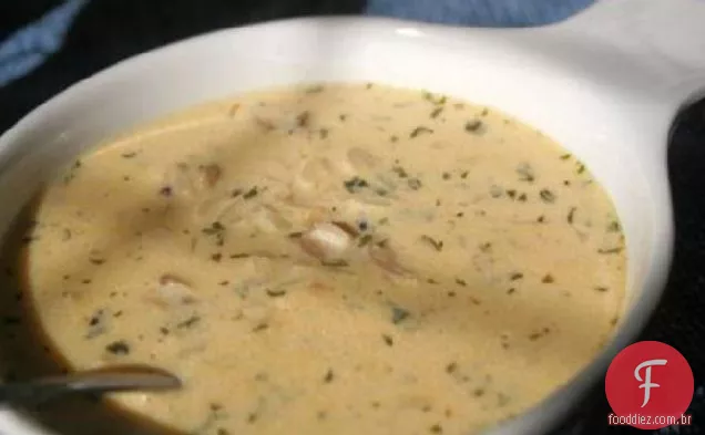 Deve Amar Queijo! Sopa De Frango E Arroz Selvagem