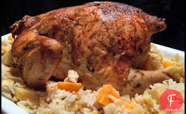 Pilaf Com Fígados De Frango